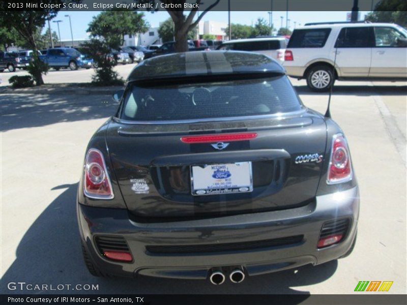 Eclipse Gray Metallic / Carbon Black 2013 Mini Cooper S Coupe