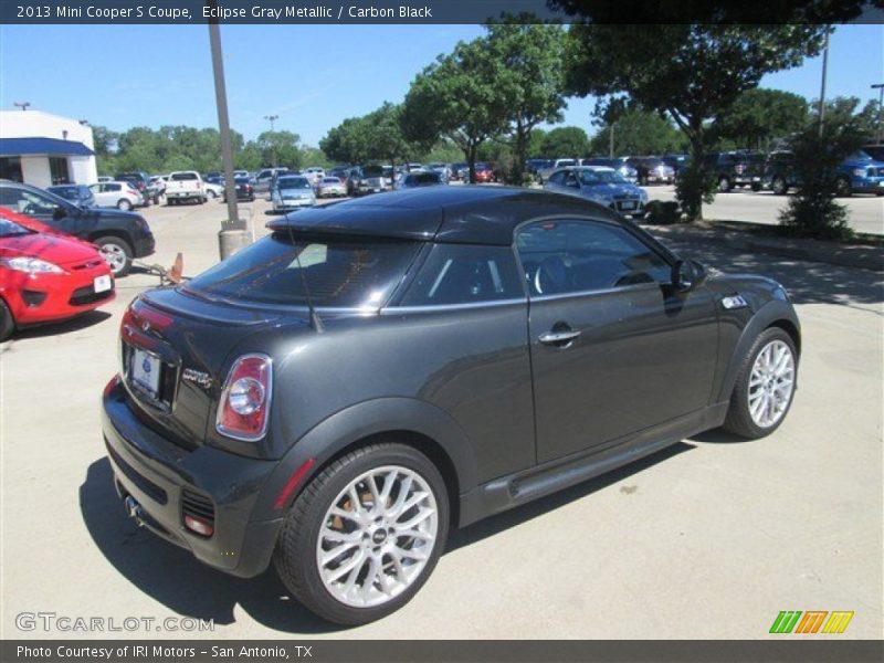 Eclipse Gray Metallic / Carbon Black 2013 Mini Cooper S Coupe
