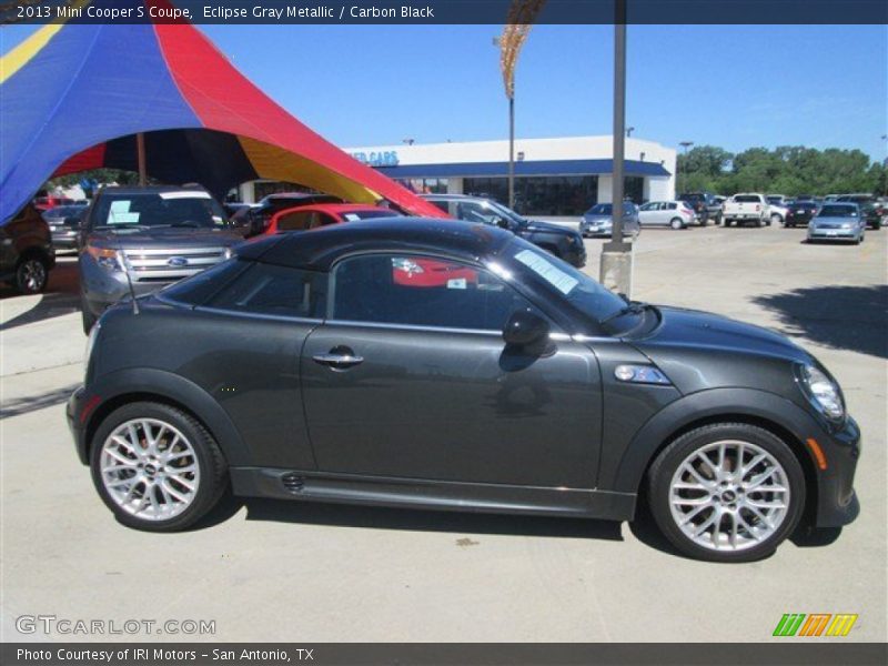 Eclipse Gray Metallic / Carbon Black 2013 Mini Cooper S Coupe