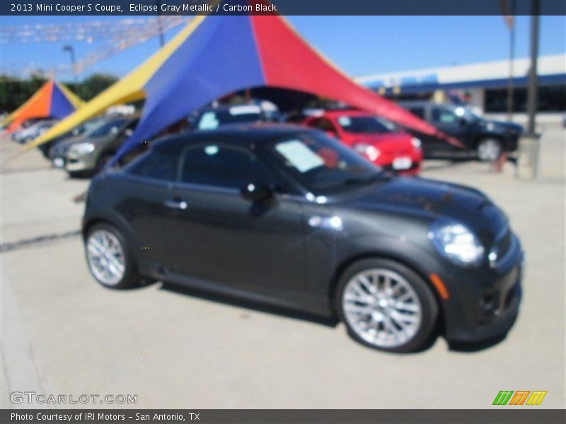 Eclipse Gray Metallic / Carbon Black 2013 Mini Cooper S Coupe