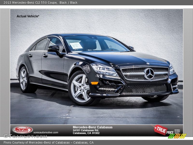 Black / Black 2013 Mercedes-Benz CLS 550 Coupe