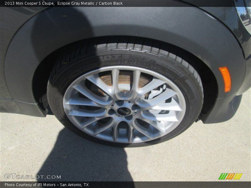 Eclipse Gray Metallic / Carbon Black 2013 Mini Cooper S Coupe