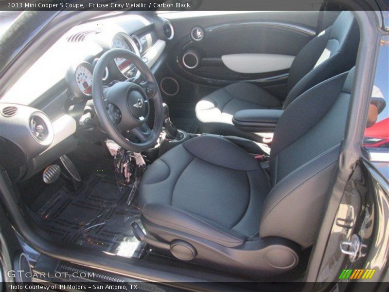 Eclipse Gray Metallic / Carbon Black 2013 Mini Cooper S Coupe