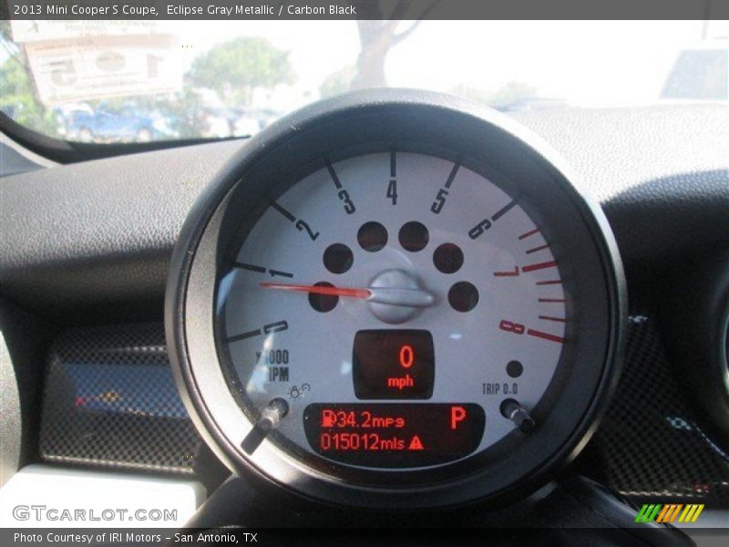 Eclipse Gray Metallic / Carbon Black 2013 Mini Cooper S Coupe