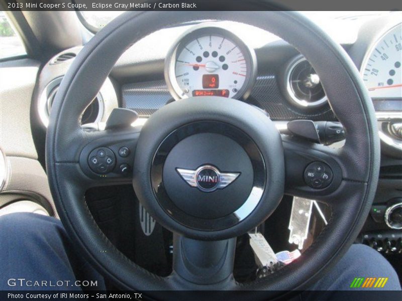 Eclipse Gray Metallic / Carbon Black 2013 Mini Cooper S Coupe