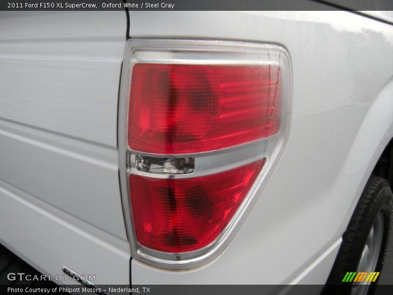 Oxford White / Steel Gray 2011 Ford F150 XL SuperCrew
