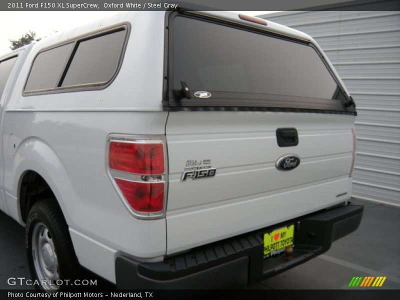 Oxford White / Steel Gray 2011 Ford F150 XL SuperCrew