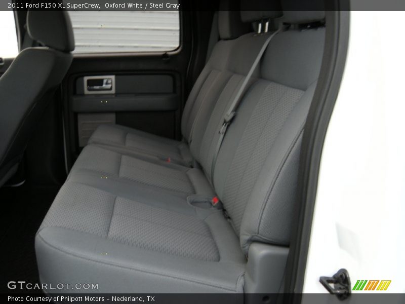 Oxford White / Steel Gray 2011 Ford F150 XL SuperCrew