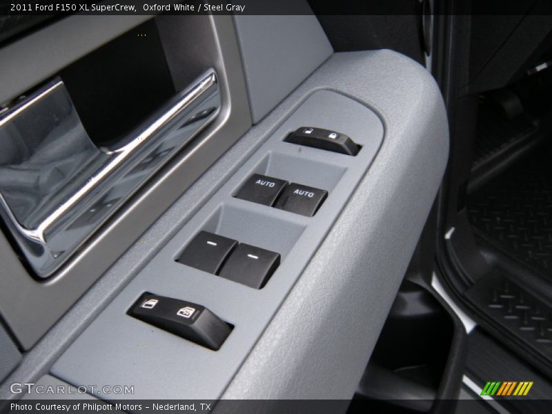 Oxford White / Steel Gray 2011 Ford F150 XL SuperCrew