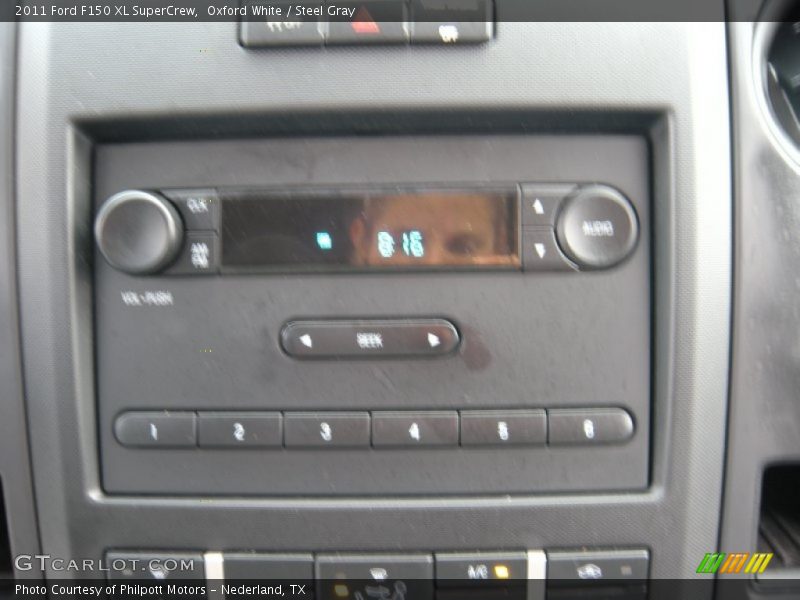 Oxford White / Steel Gray 2011 Ford F150 XL SuperCrew