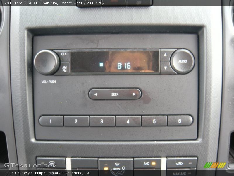 Oxford White / Steel Gray 2011 Ford F150 XL SuperCrew