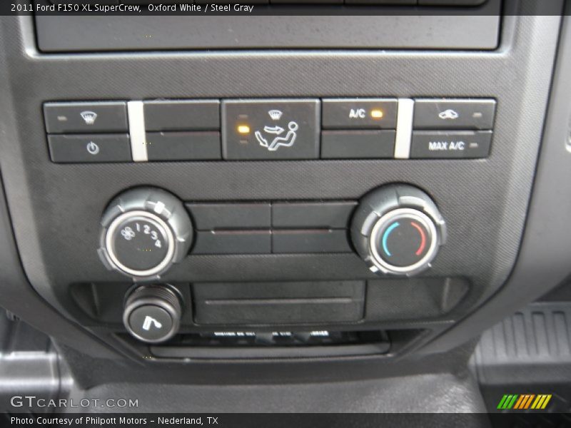 Oxford White / Steel Gray 2011 Ford F150 XL SuperCrew