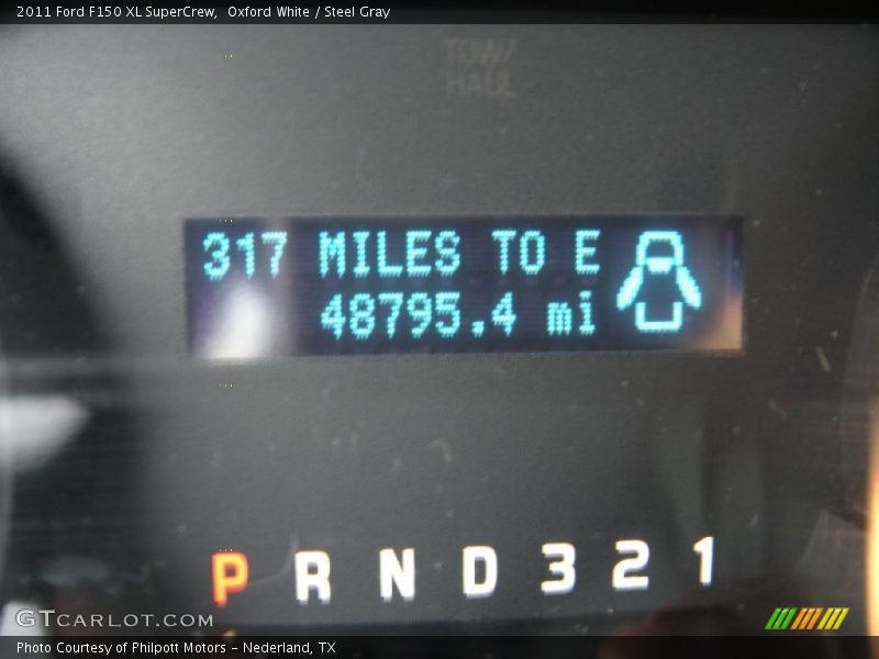 Oxford White / Steel Gray 2011 Ford F150 XL SuperCrew