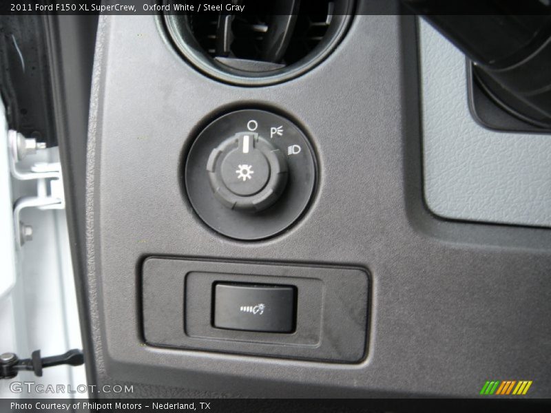 Oxford White / Steel Gray 2011 Ford F150 XL SuperCrew