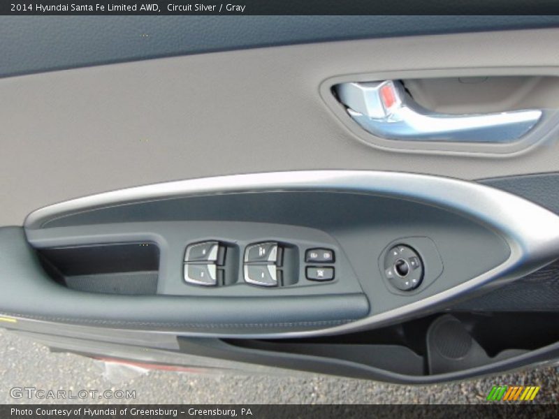 Circuit Silver / Gray 2014 Hyundai Santa Fe Limited AWD