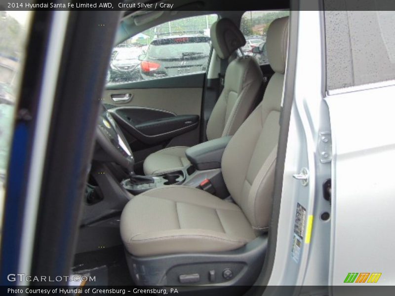 Circuit Silver / Gray 2014 Hyundai Santa Fe Limited AWD