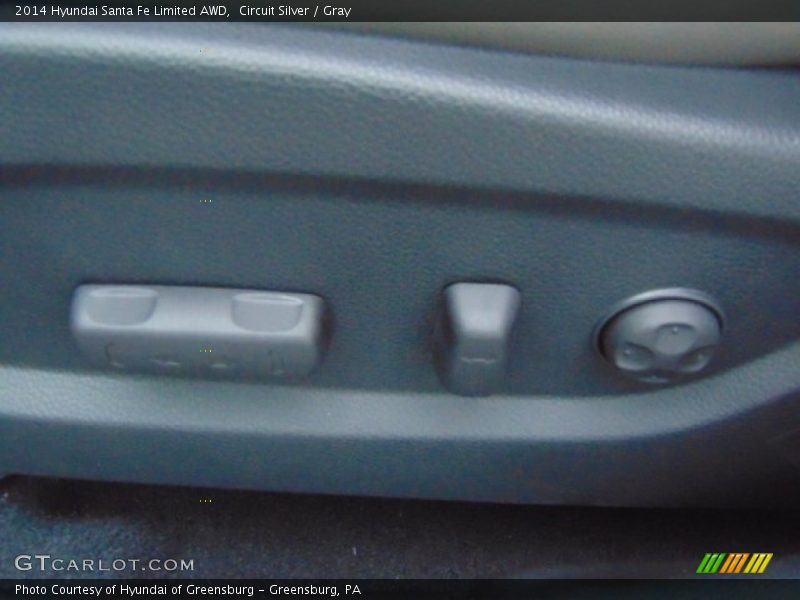 Circuit Silver / Gray 2014 Hyundai Santa Fe Limited AWD