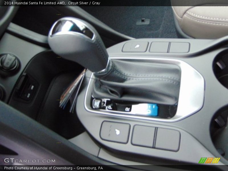 Circuit Silver / Gray 2014 Hyundai Santa Fe Limited AWD
