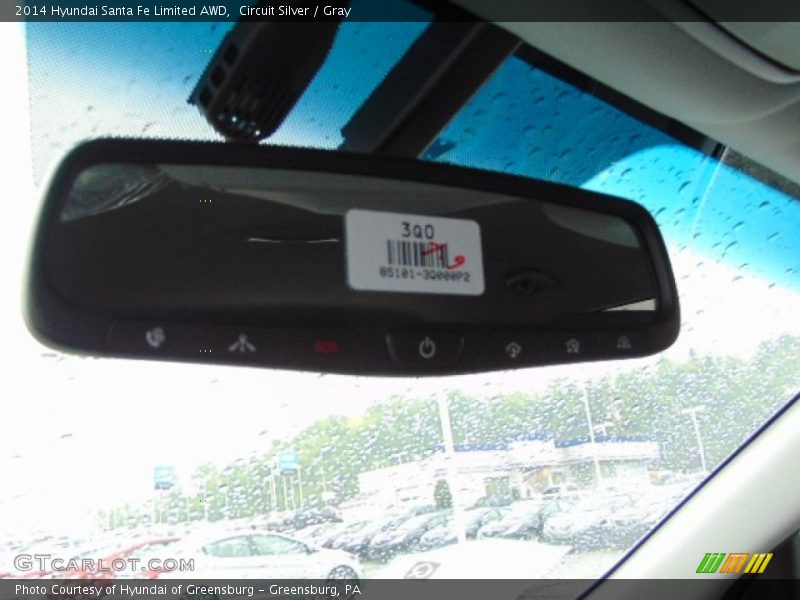 Circuit Silver / Gray 2014 Hyundai Santa Fe Limited AWD