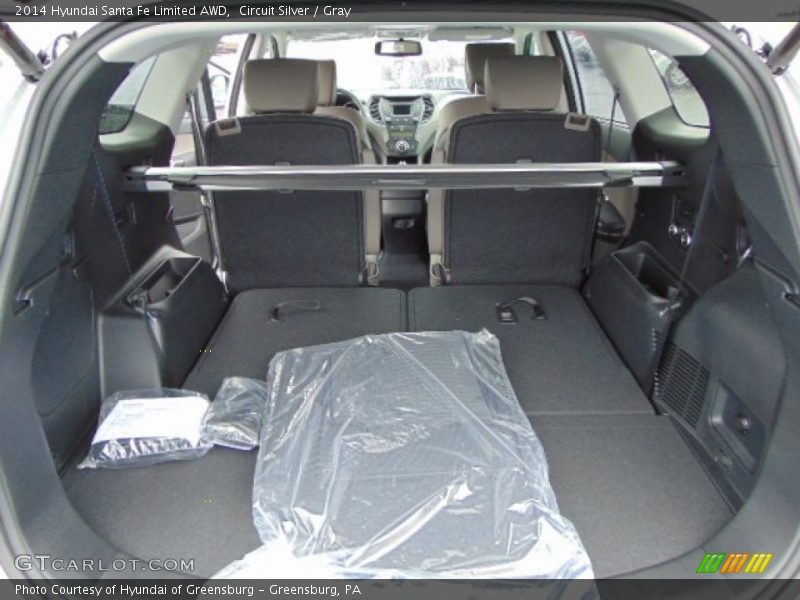 Circuit Silver / Gray 2014 Hyundai Santa Fe Limited AWD