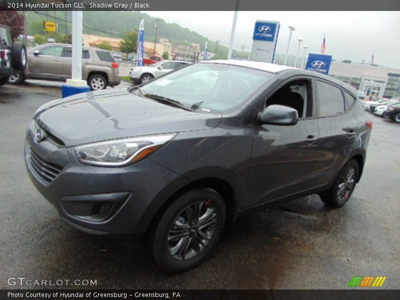 Shadow Gray / Black 2014 Hyundai Tucson GLS