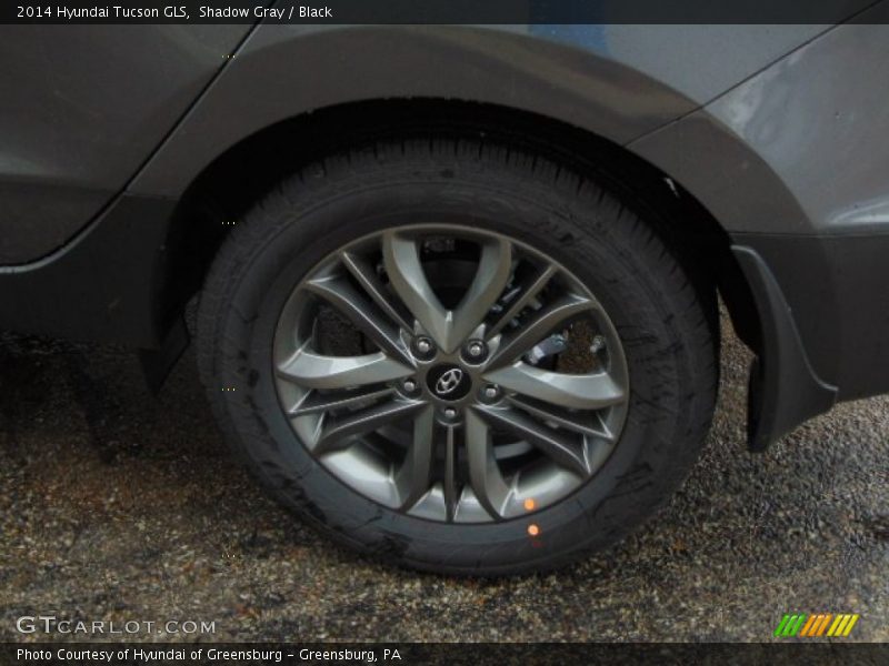 Shadow Gray / Black 2014 Hyundai Tucson GLS