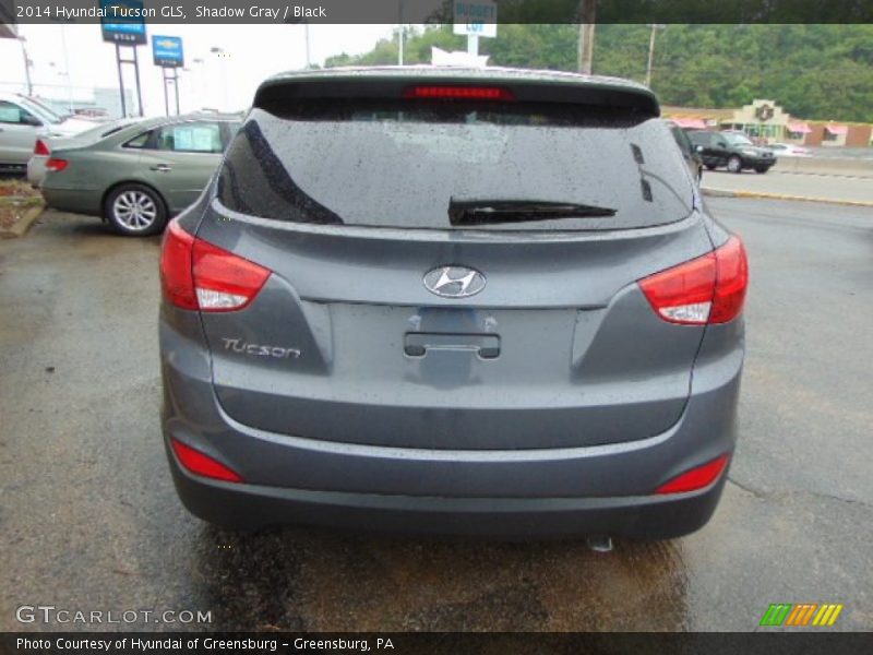 Shadow Gray / Black 2014 Hyundai Tucson GLS