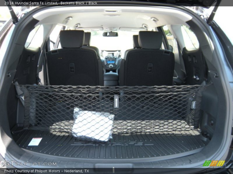 Becketts Black / Black 2014 Hyundai Santa Fe Limited