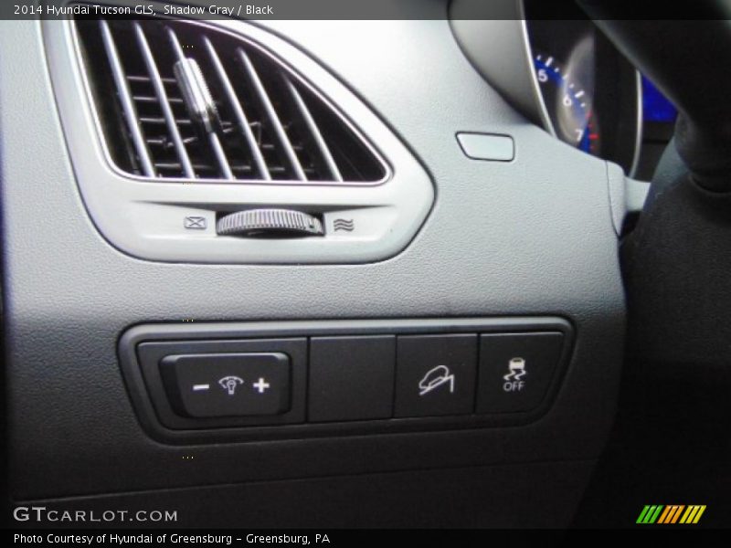 Shadow Gray / Black 2014 Hyundai Tucson GLS