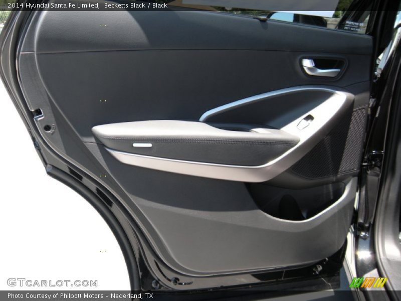 Becketts Black / Black 2014 Hyundai Santa Fe Limited
