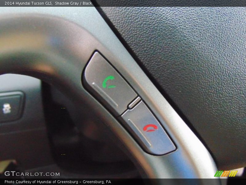 Shadow Gray / Black 2014 Hyundai Tucson GLS