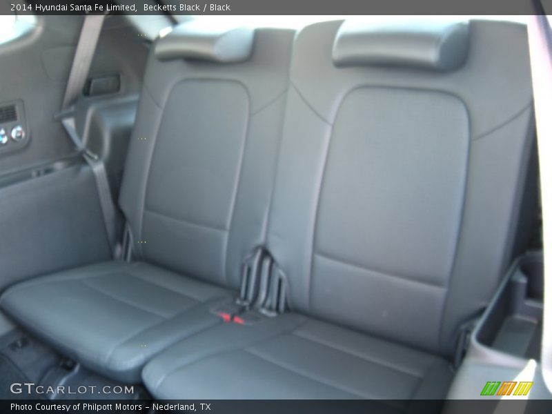 Becketts Black / Black 2014 Hyundai Santa Fe Limited