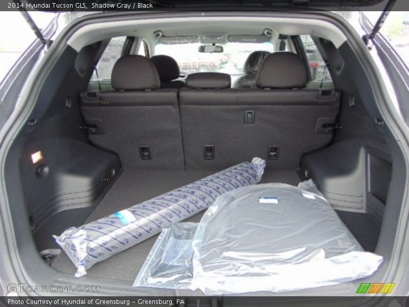 Shadow Gray / Black 2014 Hyundai Tucson GLS