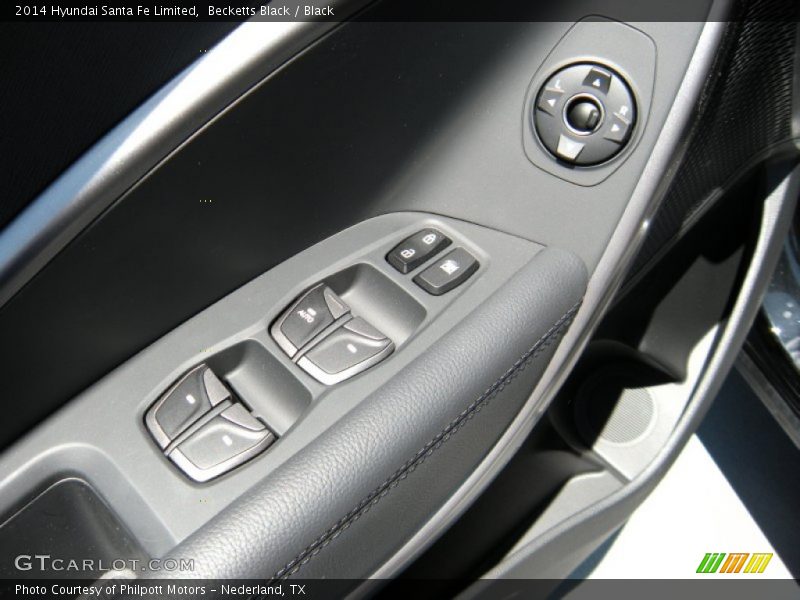 Becketts Black / Black 2014 Hyundai Santa Fe Limited