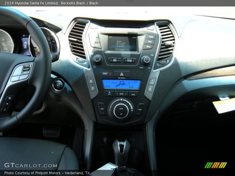 Becketts Black / Black 2014 Hyundai Santa Fe Limited