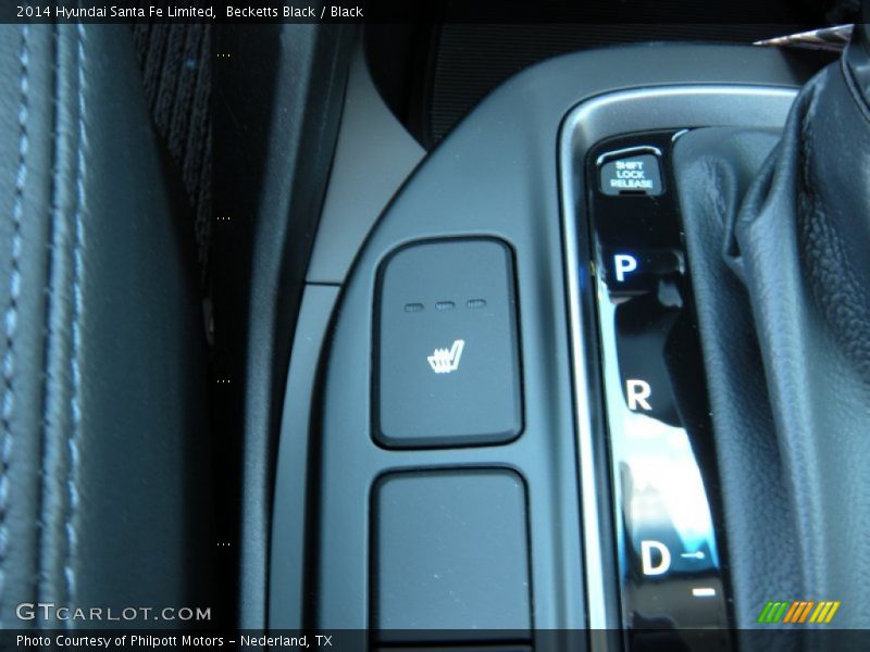 Becketts Black / Black 2014 Hyundai Santa Fe Limited