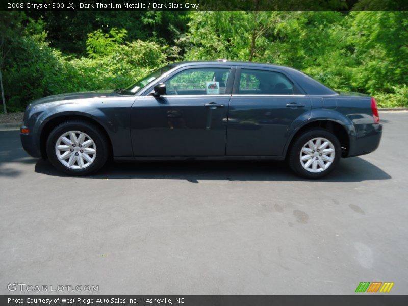 Dark Titanium Metallic / Dark Slate Gray 2008 Chrysler 300 LX