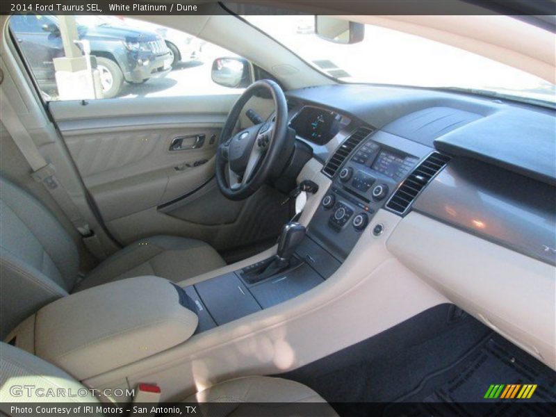 White Platinum / Dune 2014 Ford Taurus SEL