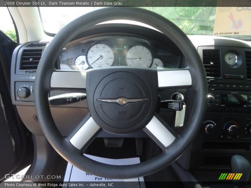 Dark Titanium Metallic / Dark Slate Gray 2008 Chrysler 300 LX
