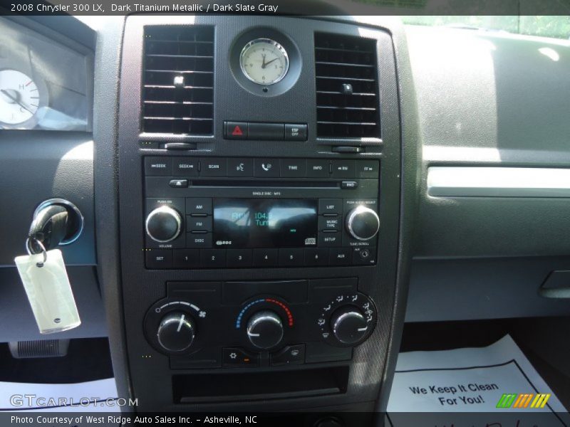 Dark Titanium Metallic / Dark Slate Gray 2008 Chrysler 300 LX
