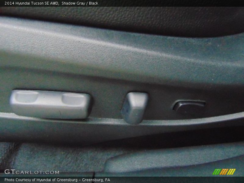 Shadow Gray / Black 2014 Hyundai Tucson SE AWD