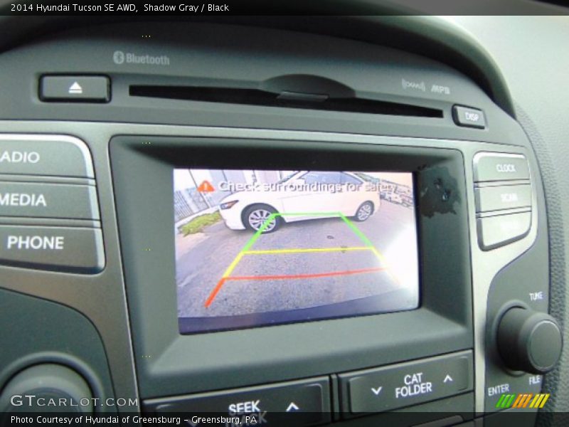 Shadow Gray / Black 2014 Hyundai Tucson SE AWD