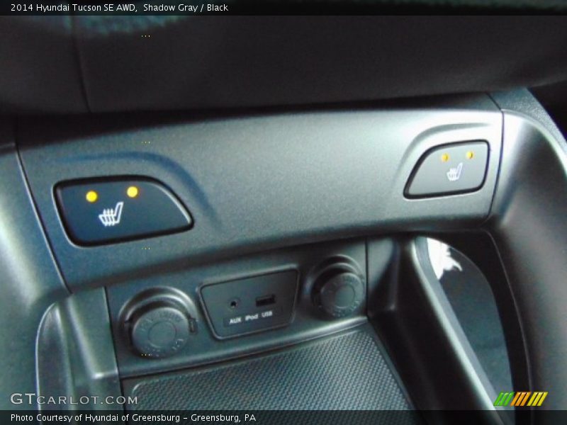 Shadow Gray / Black 2014 Hyundai Tucson SE AWD