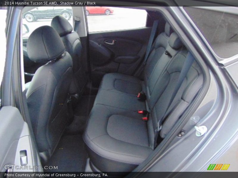 Shadow Gray / Black 2014 Hyundai Tucson SE AWD
