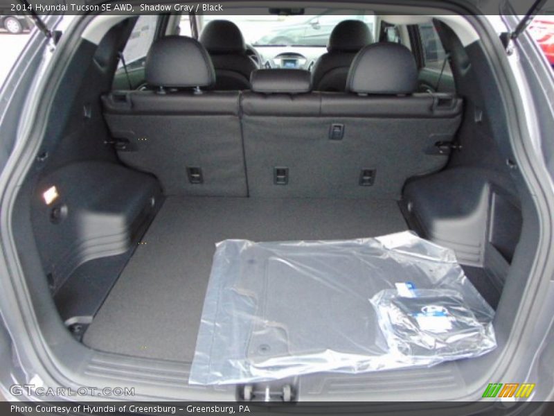 Shadow Gray / Black 2014 Hyundai Tucson SE AWD