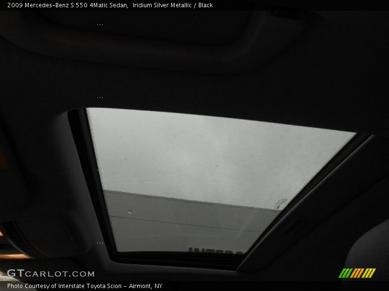 Iridium Silver Metallic / Black 2009 Mercedes-Benz S 550 4Matic Sedan