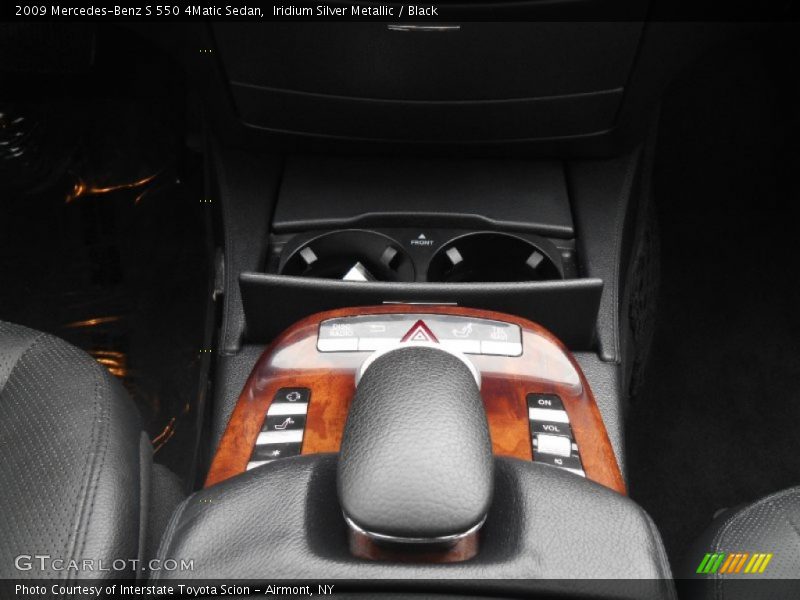 Iridium Silver Metallic / Black 2009 Mercedes-Benz S 550 4Matic Sedan
