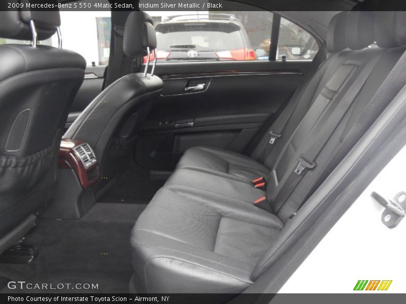 Iridium Silver Metallic / Black 2009 Mercedes-Benz S 550 4Matic Sedan