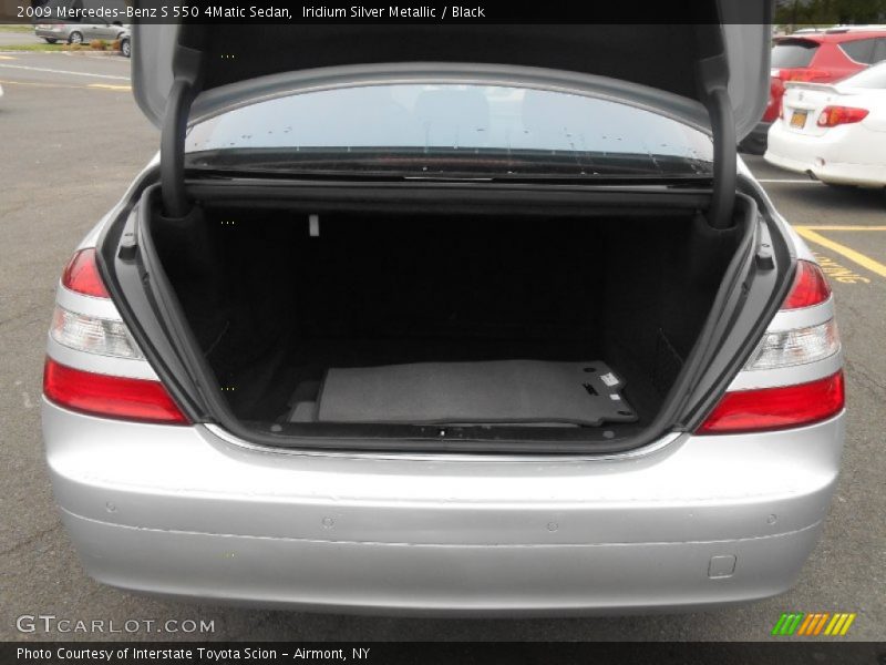 Iridium Silver Metallic / Black 2009 Mercedes-Benz S 550 4Matic Sedan