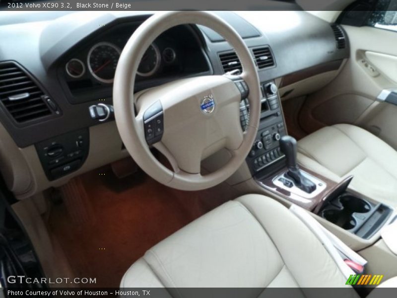Black Stone / Beige 2012 Volvo XC90 3.2